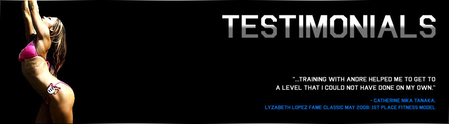 T.O. Trainer Testimonials