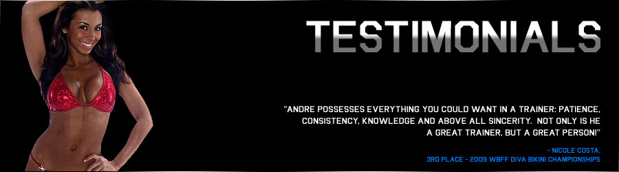 T.O. Trainer Testimonials